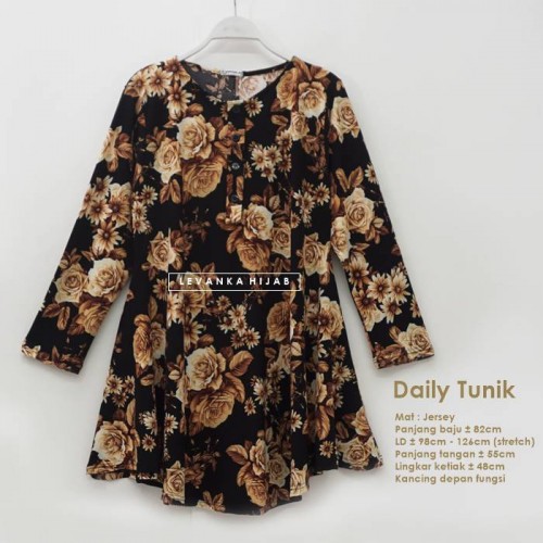 DT-021 Atasan Tunik Jersey Korea